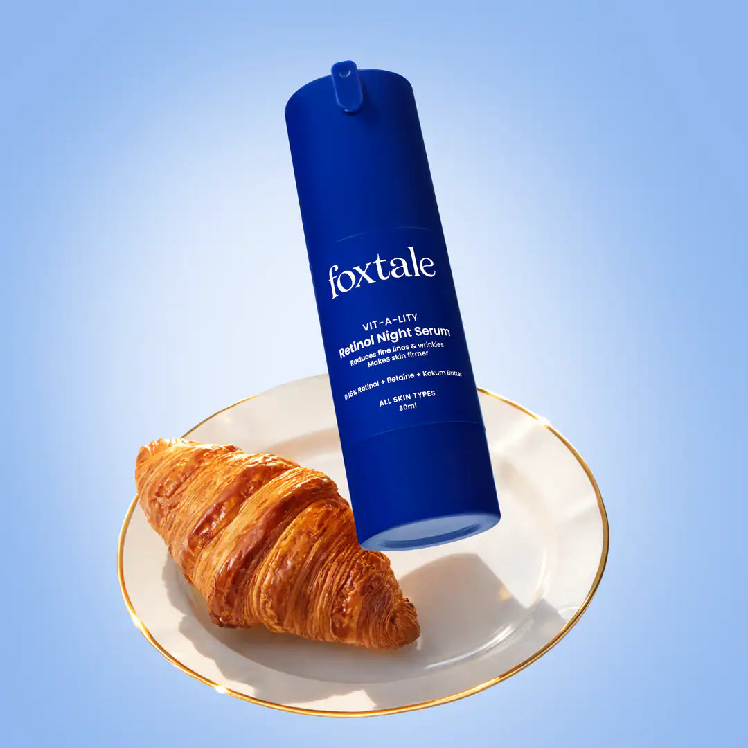 Foxtale Vit-A-Lity 0.15% Encapsulated Retinol Night Serum For Fighting The Signs Of Ageing - 30 ml