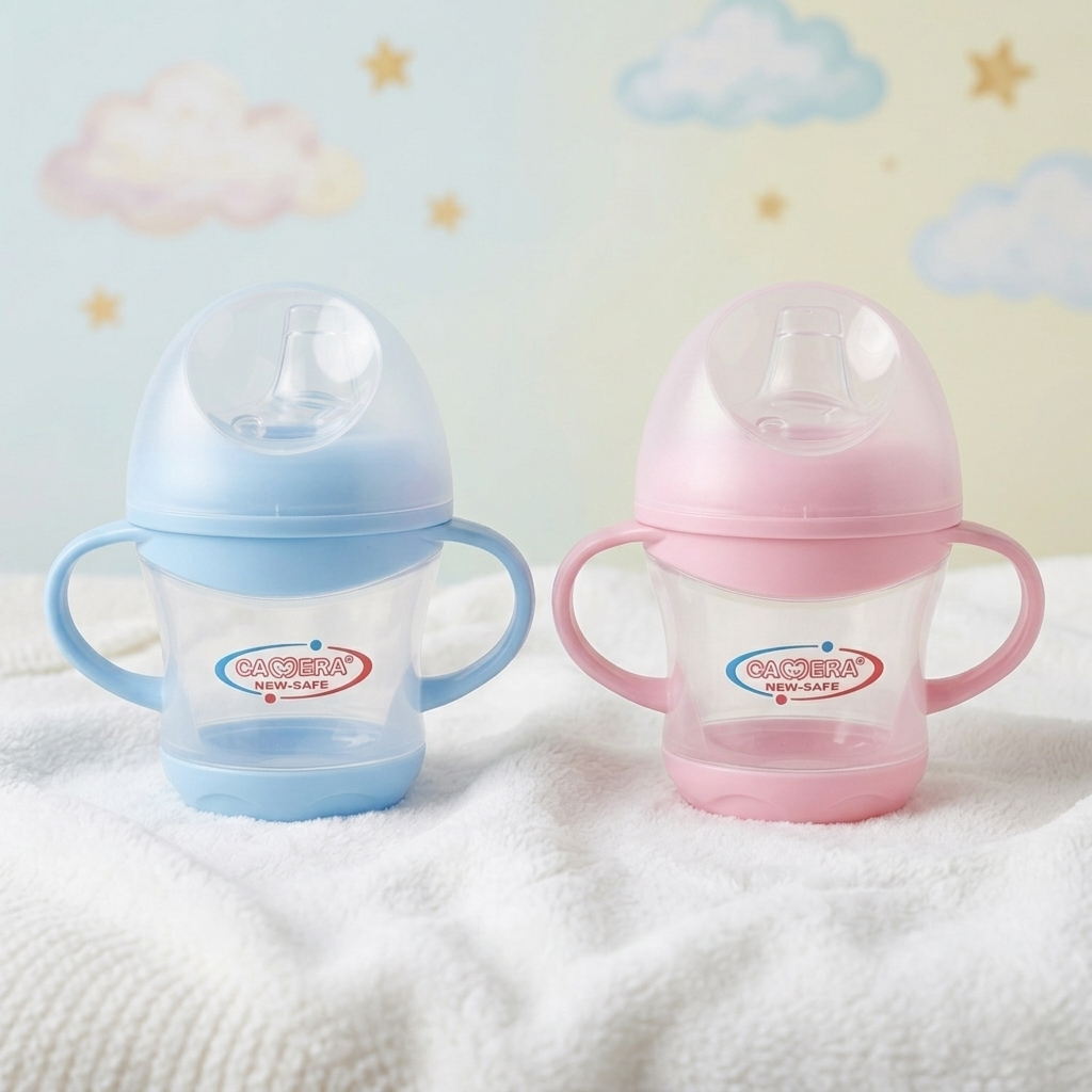 Camera Baby Sipper Cup 160ml – BPA Free, Silicone Spout (20003)