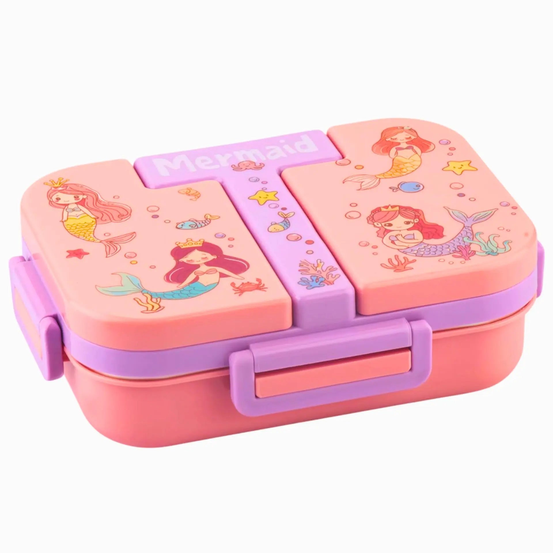SpaceMate 3-Compartment Kids Bento Lunch Box