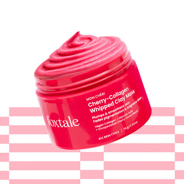 Foxtale Cherry-Collagen Clay Mask – 75g