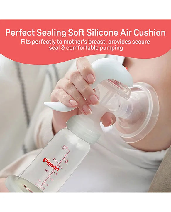 Pigeon Manual Breast Pump Basic Edition -White