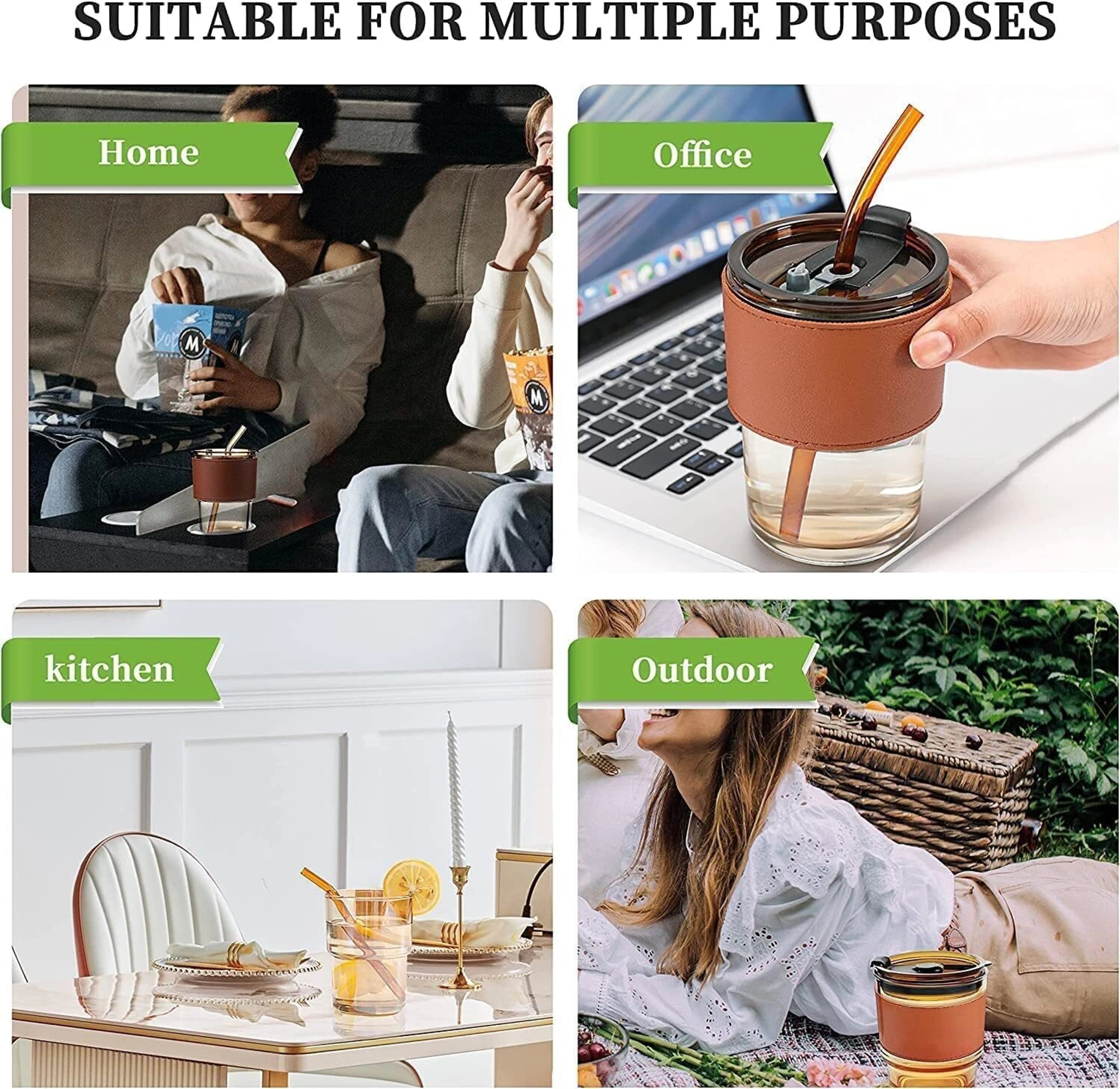 Glass Grip Sipper | 400 ml