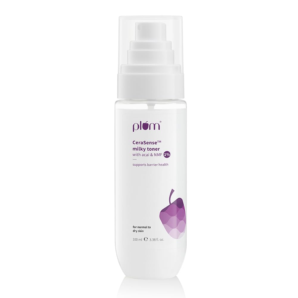 Plum Cerasense Milky Toner with Ceramides & Peptides For Barrier Repair| 100ml