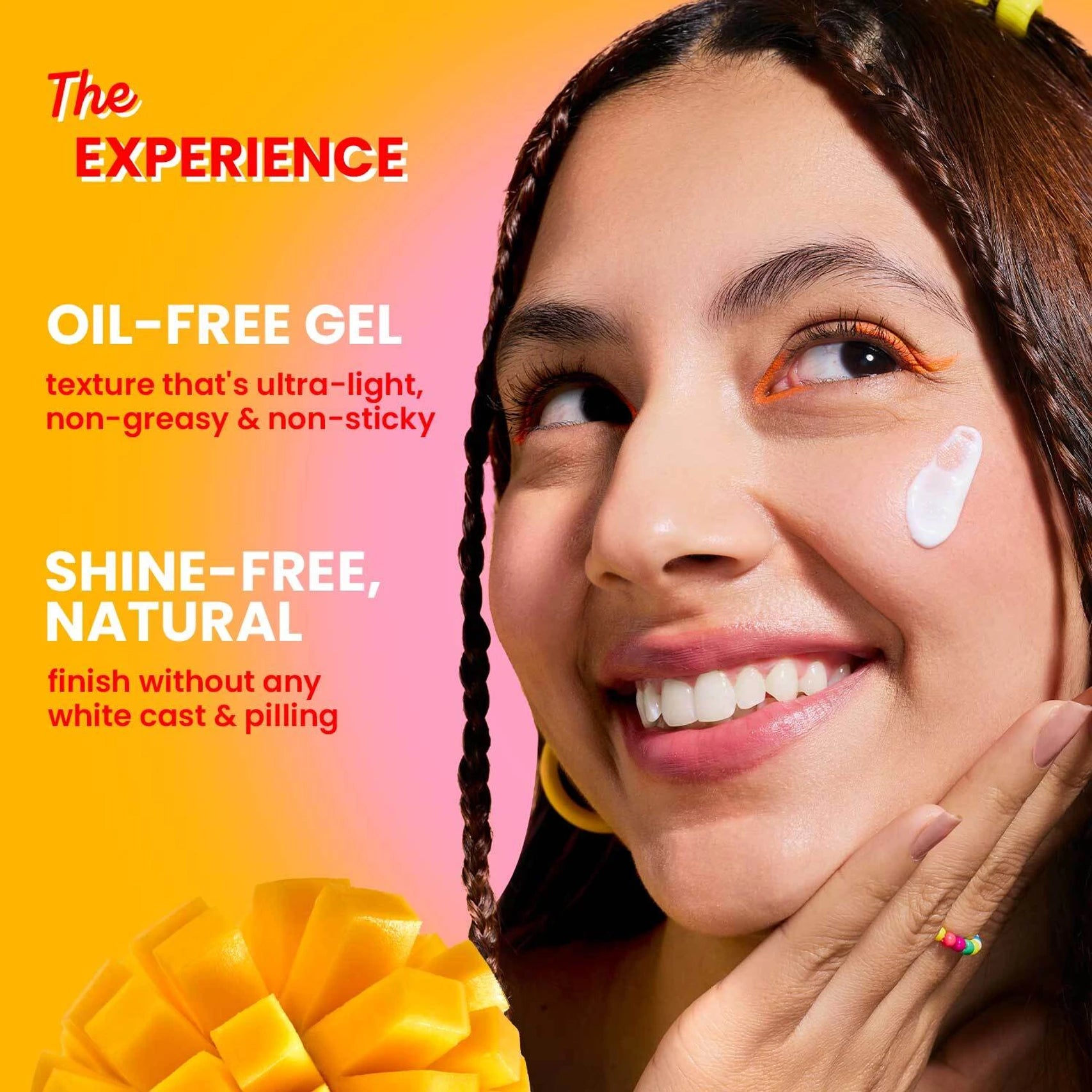 DOT & KEY Mango Detan Gel Sunscreen SPF 50+ PA+++ In-Vivo Tested Sunscreen with Alpha-Arbutin & Niacinamide, Controls Tanning, 120 Minutes Water Resistant- 80g