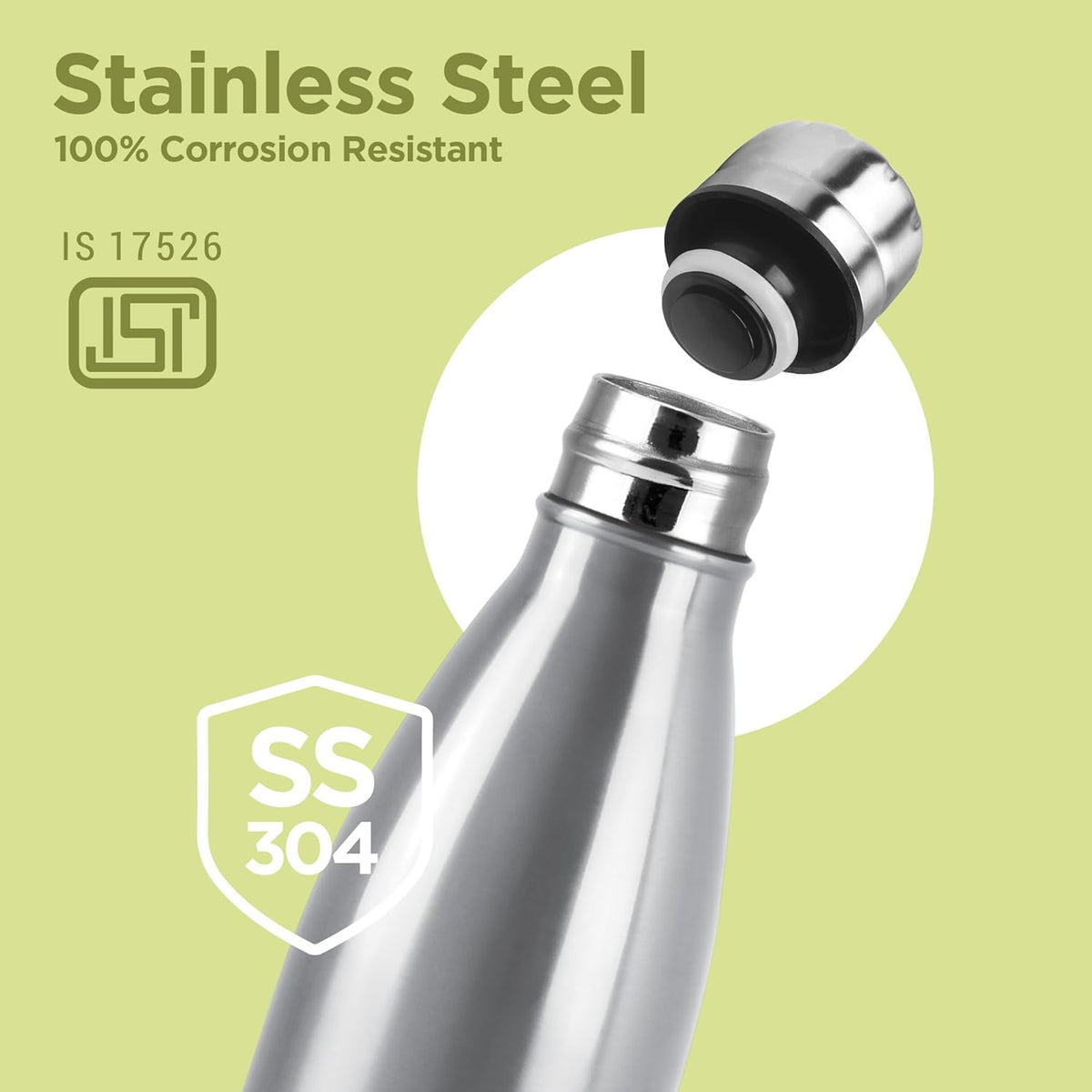 Milton Duo DLX Thermosteel Water Bottle – 24 Hours Hot & Cold