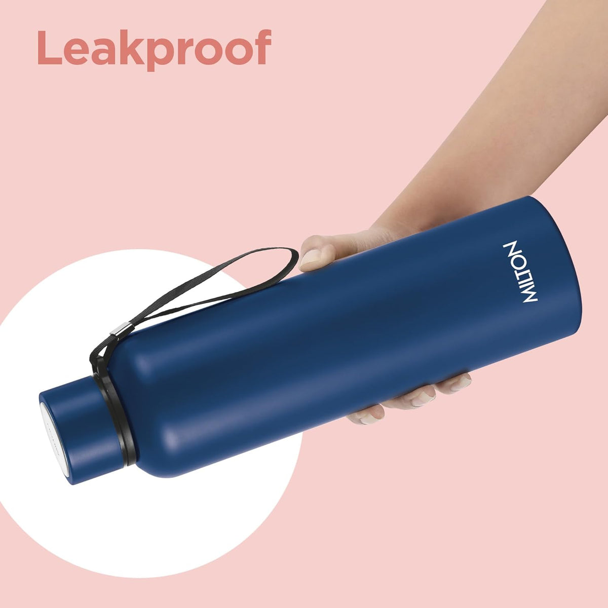 Milton Aura 1000 Thermosteel Water Bottle – 1 Litre | Hot & Cold