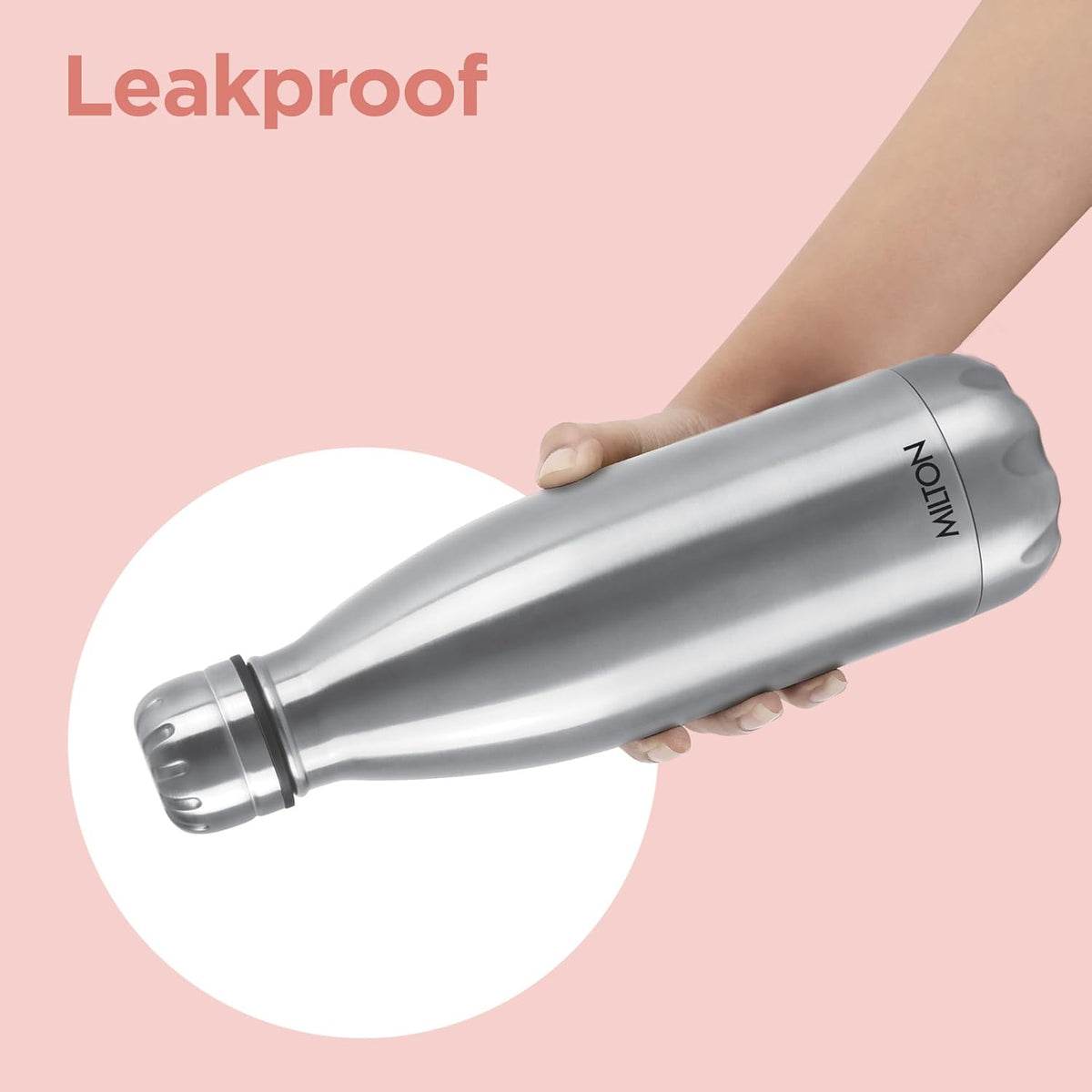 Milton Duo DLX Thermosteel Water Bottle – 24 Hours Hot & Cold