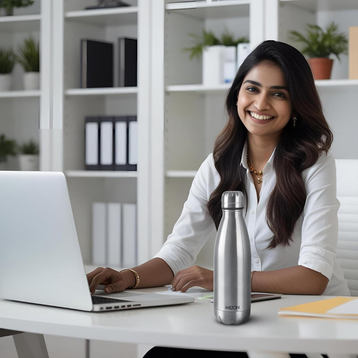Milton Duo DLX Thermosteel Water Bottle – 24 Hours Hot & Cold