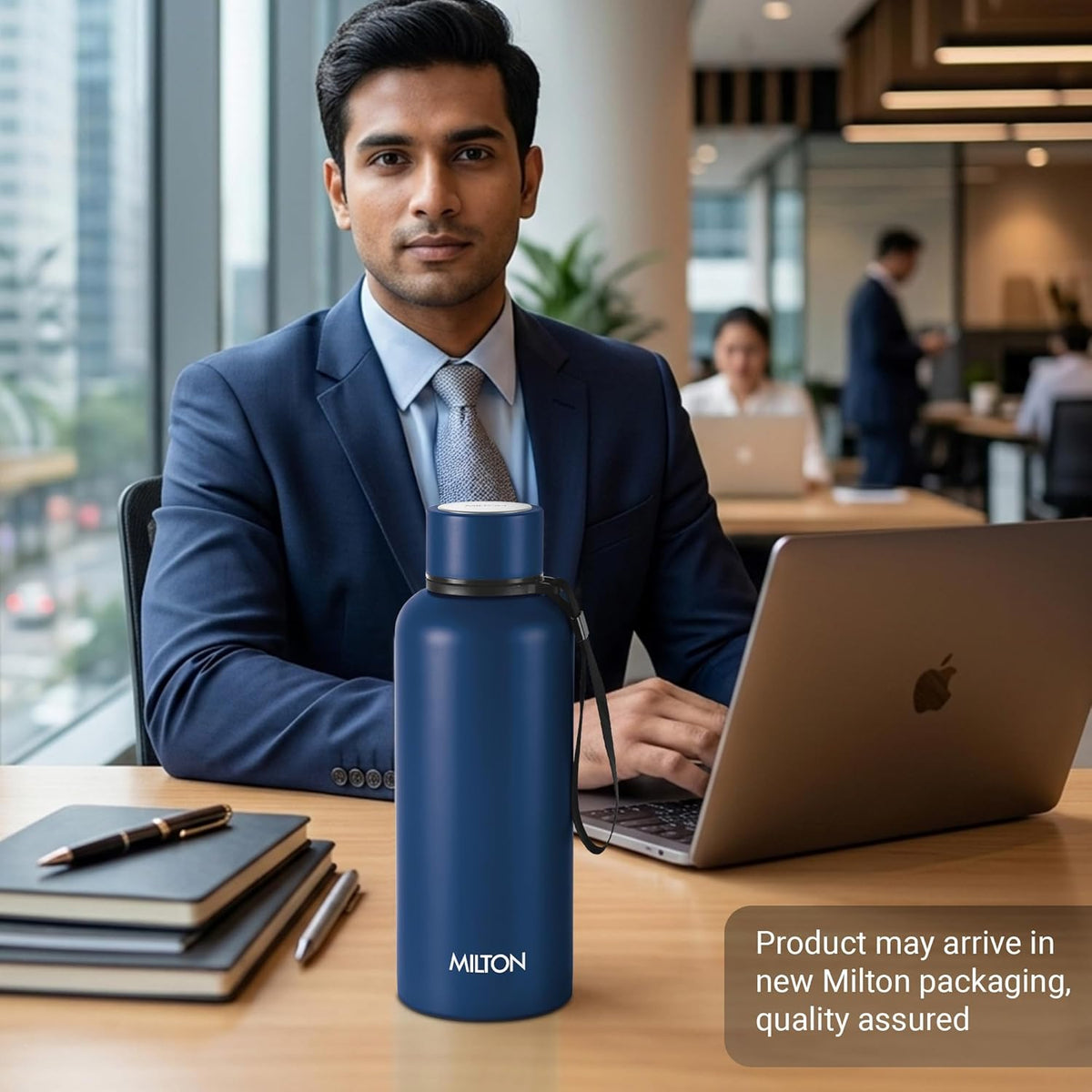 Milton Aura 500 Thermosteel Water Bottle – 500 ML | 24 Hours Hot & Cold