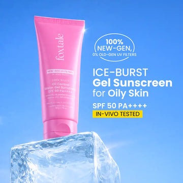 Foxtale Cool Shade Oil Control Water Gel Sunscreen SPF 50 PA++++