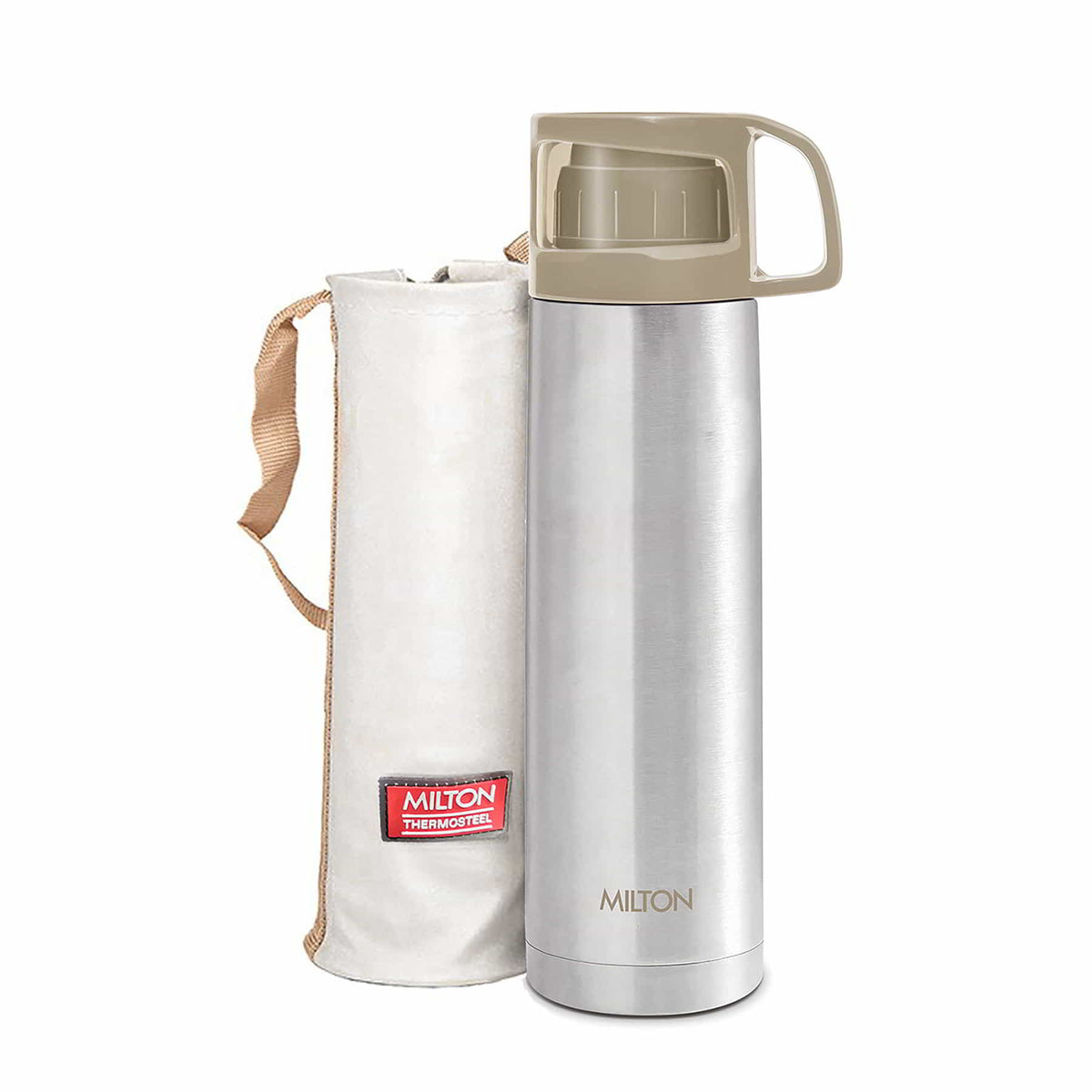 Milton Glassy 500 Thermosteel Flask – 500 ML | 24 Hours Hot & Cold