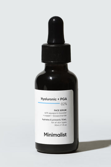 Minimalist Hyaluronic + PGA 2% Face Serum | Deep Hydration & Plumping Serum | 30ml