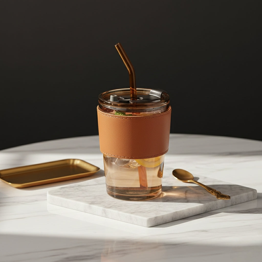 Glass Grip Sipper | 400 ml