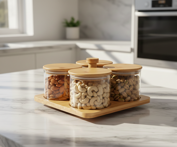 TwirlServe 360 – Luxury Dry Fruit Tray (8801)