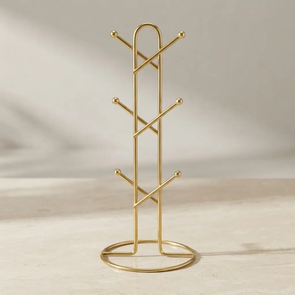 Pearl Bloom – 6 Cup Stand Set