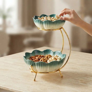 Bloom Duo – 2 Tier Serving Bowl Set