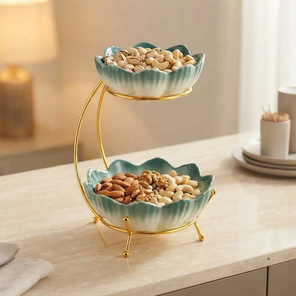 Bloom Duo – 2 Tier Serving Bowl Set