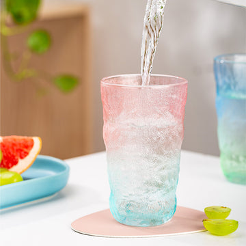 Aura Frost Gradient Glass Tumbler 305ml – Premium Designer Drinkware (6PCS)(KB047-2P)
