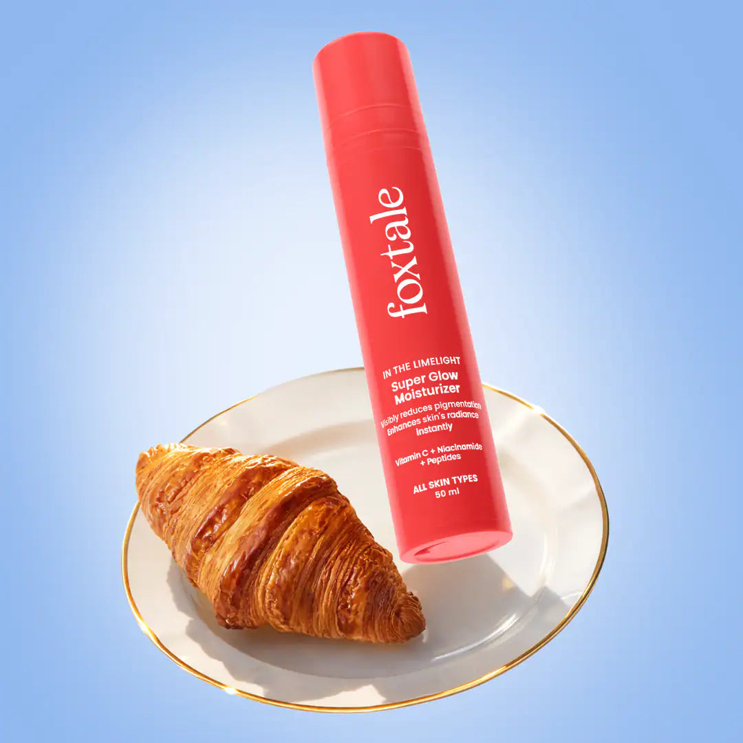 Foxtale Super Glow Moisturiser |  Vitamin C +Niacinamide +Squalane 50 ml