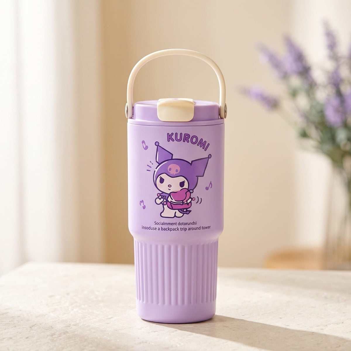 800 ml Character Print Heavy Tumbler with Carry Handle