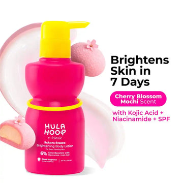 Foxtale Hula Hoop Brightening Body Lotion by  | Brightens & Hydrates | 200 ml
