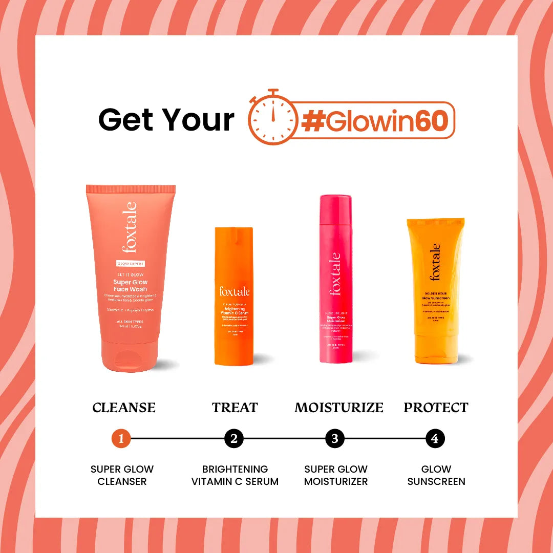 Foxtale Super Glow Face Wash, reduces tan, Boosts Glow - 150 ml
