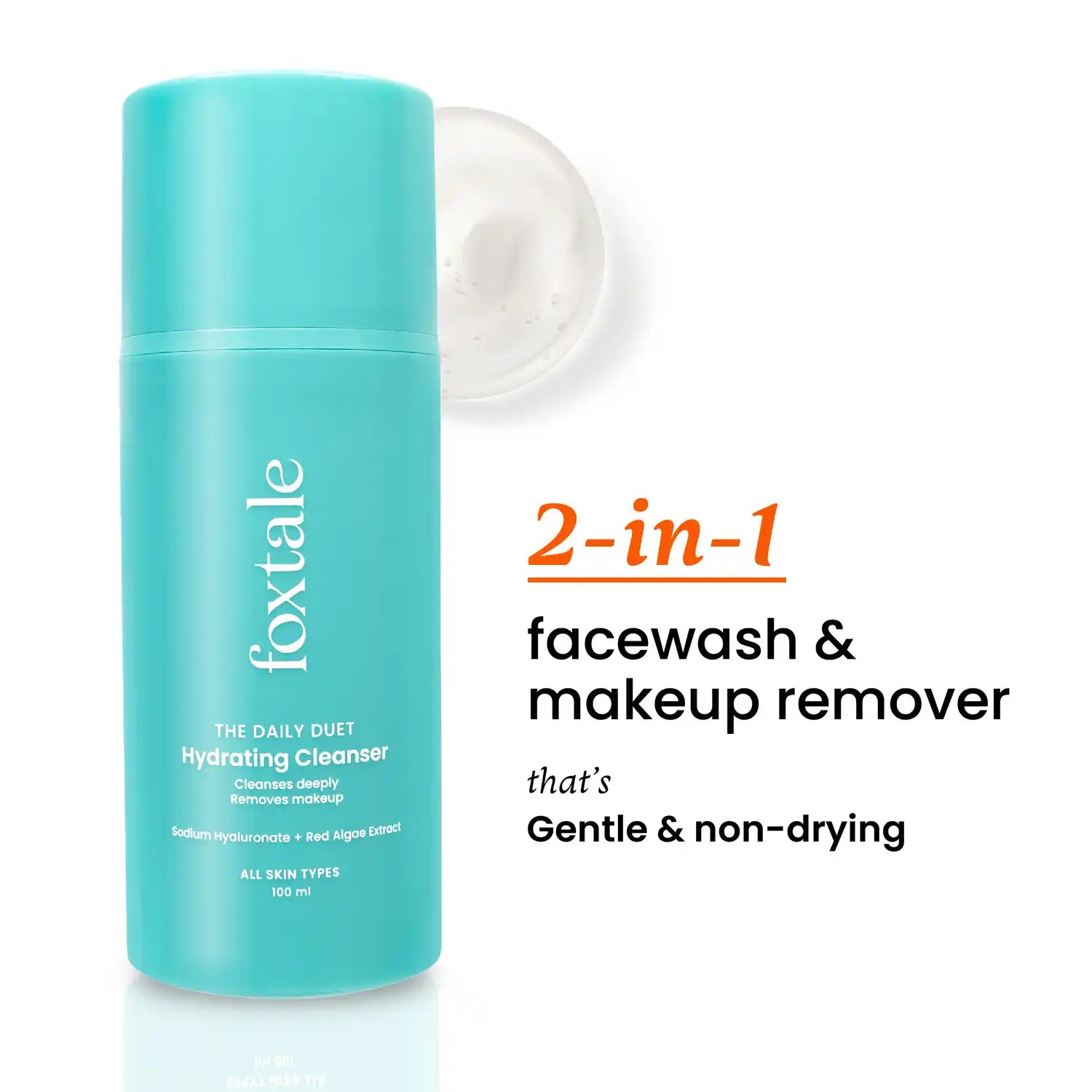 Foxtale - The Daily Duet A Hydrating Cleanser (100 ml)