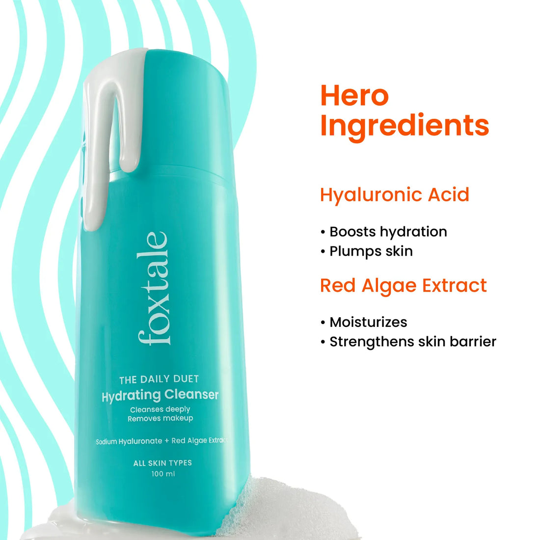Foxtale - The Daily Duet A Hydrating Cleanser (100 ml)