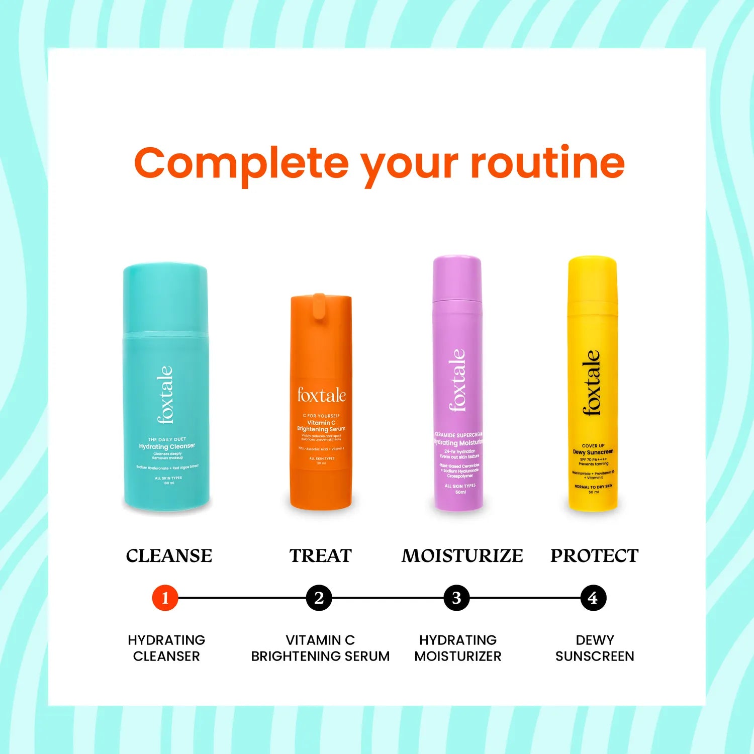 Foxtale - The Daily Duet A Hydrating Cleanser (100 ml)